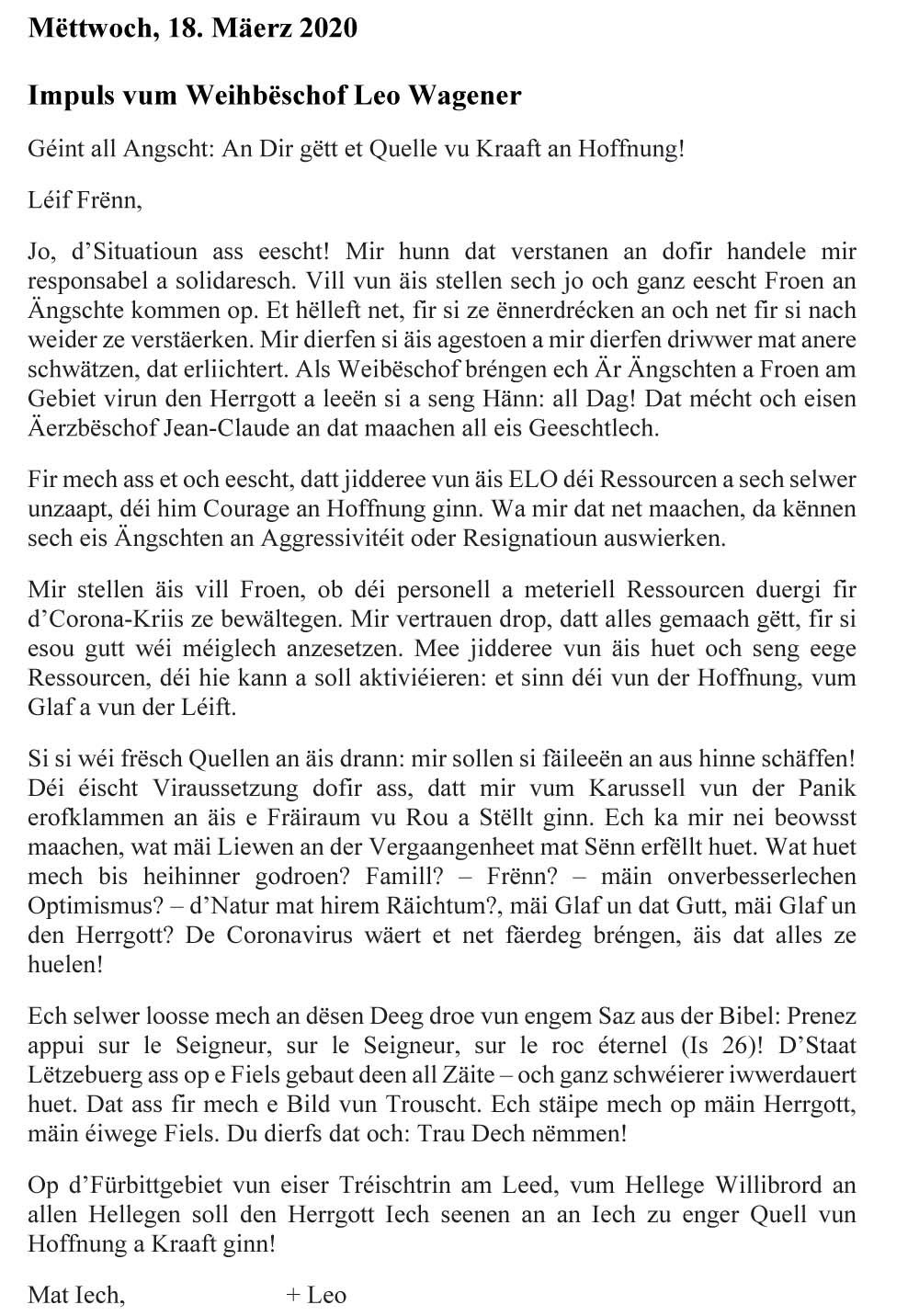 20200318 Fürbitten 1